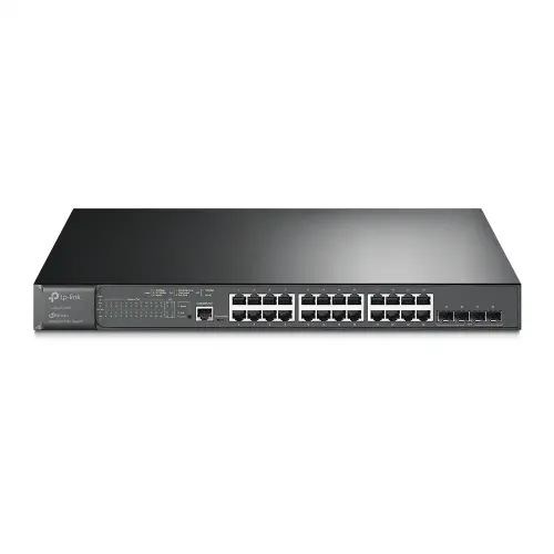 TP-Link TL-SG3428MP JetStream 28-Port Gigabit L2+ Managed Switch with 24-Port Po